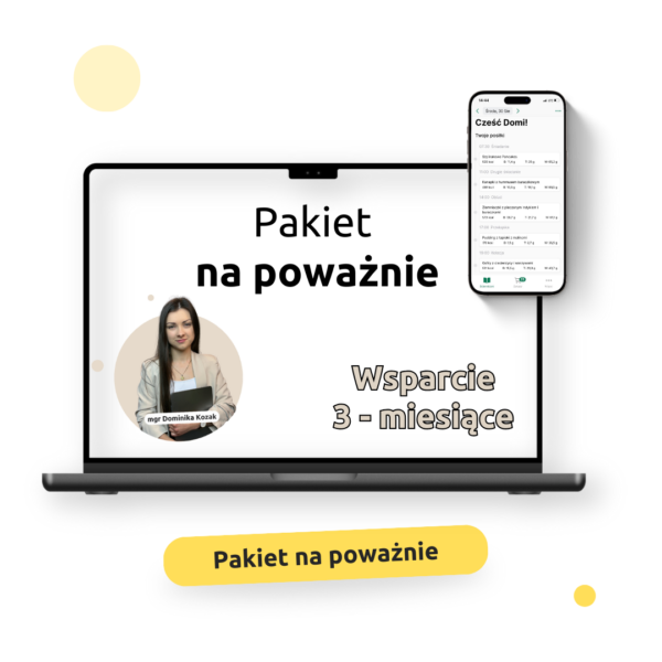 Dieta indywidualna | PAKIET NA POWAŻNIE